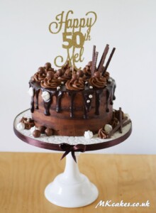 Chocolate Dripping Birthday Cake Chocolate Dripping Birthday Cake