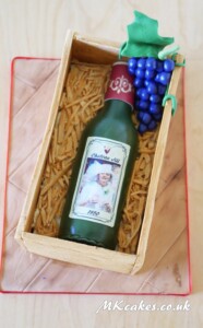 Wine Bottle Birthday Cake Wine Bottle Birthday Cake