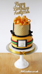 Gucci Themed Birthday Cake Gucci Themed Birthday Cake