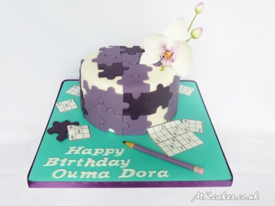 Sudoku & Jigsaw Puzzle Birthday Cake Sudoku & Jigsaw Puzzle Birthday Cake