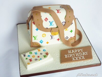 LV Bag Birthday Cake with Purse LV Bag Birthday Cake with Purse