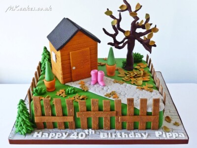 My Lovely Garden Birthday Cake My Lovely Garden Birthday Cake