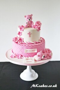 Girl's Christening Cake MK Cakes | One-of-a-kind cakes for every occasion