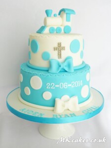 Boy's Christening Cake MK Cakes | One-of-a-kind cakes for every occasion