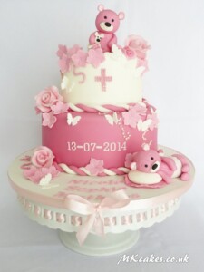Girl's Christening Cake MK Cakes | One-of-a-kind cakes for every occasion
