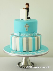 Boy's First Communion Cake MK Cakes | One-of-a-kind cakes for every occasion