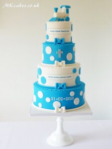 Boy's Christening Cake MK Cakes | One-of-a-kind cakes for every occasion