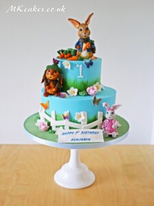 New Peter Rabbit and friends Birthday Cake MK Cakes | One-of-a-kind cakes for every occasion