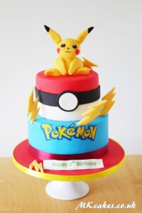 Pokemon Pikachu Birthday Cake MK Cakes | One-of-a-kind cakes for every occasion