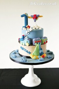 Sail and train Birthday Cake MK Cakes | One-of-a-kind cakes for every occasion