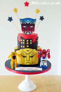 Transformers Birthday Cake MK Cakes | One-of-a-kind cakes for every occasion