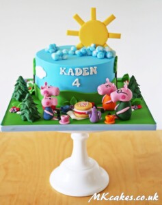 Peppa Pig Birthday Cake MK Cakes | One-of-a-kind cakes for every occasion