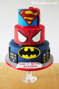 Suoerheroes Birthday Cake MK Cakes | One-of-a-kind cakes for every occasion