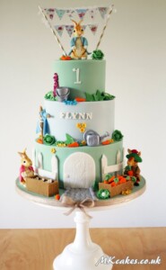 Peter Rabbit Birthday Cake MK Cakes | One-of-a-kind cakes for every occasion