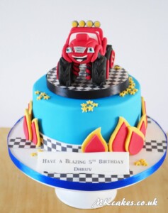 Blaze and the Monster Machines Birthday Cake MK Cakes | One-of-a-kind cakes for every occasion