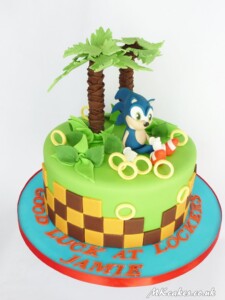 Sonic Birthday Cake MK Cakes | One-of-a-kind cakes for every occasion
