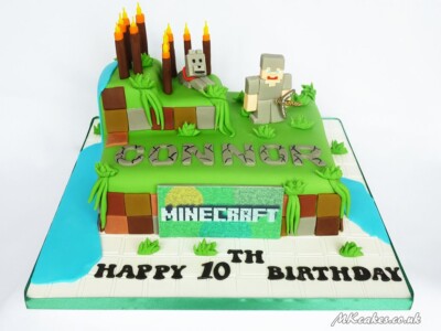 Minecraft Birthday Cake MK Cakes | One-of-a-kind cakes for every occasion