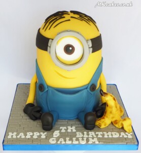 Minion Birthday Cake MK Cakes | One-of-a-kind cakes for every occasion
