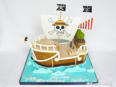 Pirate ship Birthday Cake MK Cakes | One-of-a-kind cakes for every occasion