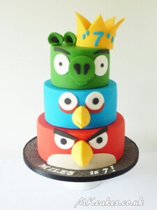 Angry Birds Birthday Cake MK Cakes | One-of-a-kind cakes for every occasion