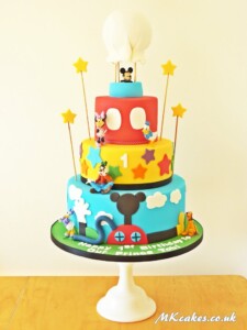 Mickey Mouse clubhouse Birthday Cake MK Cakes | One-of-a-kind cakes for every occasion