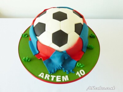 Football Birthday Cake MK Cakes | One-of-a-kind cakes for every occasion