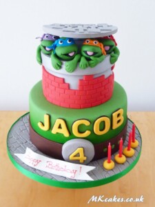 Ninja turtles Birthday Cake MK Cakes | One-of-a-kind cakes for every occasion