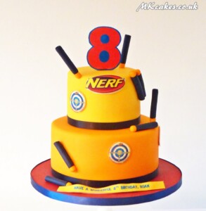Nerf Birthday Cake MK Cakes | One-of-a-kind cakes for every occasion