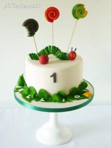 Hungry caterpillar Birthday Cake MK Cakes | One-of-a-kind cakes for every occasion