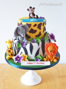 Jungle Birthday Cake MK Cakes | One-of-a-kind cakes for every occasion
