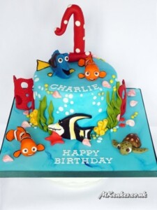 Finding Nemo Birthday Cake MK Cakes | One-of-a-kind cakes for every occasion