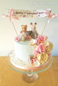 Sylvanian family Birthday Cake MK Cakes | One-of-a-kind cakes for every occasion