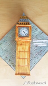 Big Ben Birthday Cake MK Cakes | One-of-a-kind cakes for every occasion