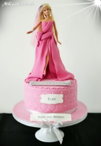 Barbie doll princess Birthday Cake MK Cakes | One-of-a-kind cakes for every occasion