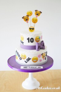 Emoji Birthday Cake MK Cakes | One-of-a-kind cakes for every occasion