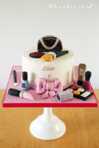 Make-up Birthday Cake MK Cakes | One-of-a-kind cakes for every occasion