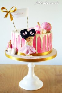 Afro Puff baby Birthday Cake MK Cakes | One-of-a-kind cakes for every occasion