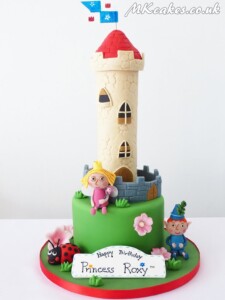Ben and Holly tower Birthday Cake MK Cakes | One-of-a-kind cakes for every occasion