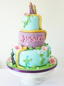 Tangled Birthday Cake MK Cakes | One-of-a-kind cakes for every occasion