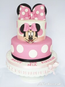 Minnie Mouse Birthday Cake MK Cakes | One-of-a-kind cakes for every occasion