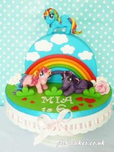 My little Pony Birthday Cake MK Cakes | One-of-a-kind cakes for every occasion