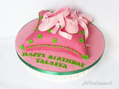 Ballet slippers Birthday Cake MK Cakes | One-of-a-kind cakes for every occasion