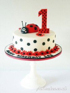 Ladybug Birthday Cake MK Cakes | One-of-a-kind cakes for every occasion