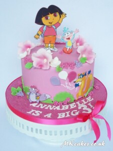 Dora the Explorer Birthday Cake MK Cakes | One-of-a-kind cakes for every occasion