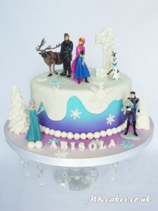 Frozen Birthday Cake MK Cakes | One-of-a-kind cakes for every occasion