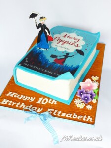 Mary Poppins book Birthday Cake MK Cakes | One-of-a-kind cakes for every occasion