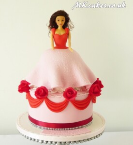Birthday Cake with princess doll MK Cakes | One-of-a-kind cakes for every occasion