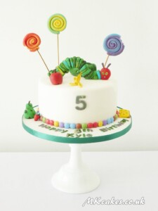 Hungry Caterpillar Birthday Cake MK Cakes | One-of-a-kind cakes for every occasion