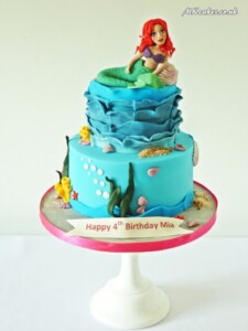 Ariel Birthday Cake MK Cakes | One-of-a-kind cakes for every occasion