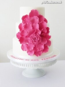Big Flower Birthday Cake Big Flower Birthday Cake